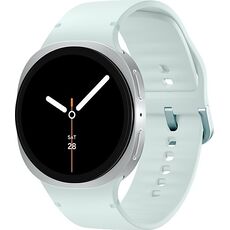 Galaxy Watch8 | 44 мм | 4G LTE | Silver | Sport/Mint | M/L, Размер: 44 мм, Цвет: Silver, Тип ремешка: Sport, Цвет ремешка: Mint, Размер ремешка: M/L, Подключение часов: Bluetooth / Wi-Fi + 4G LTE